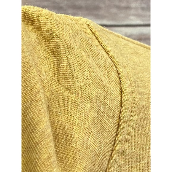 Natural Reflections Womens Beige Henley Hoodie Sweatshirt in Size XL - Picture 4 of 11